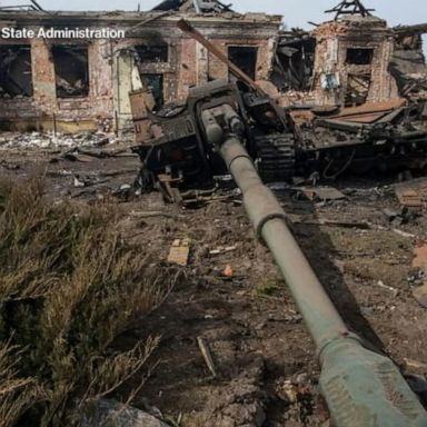 VIDEO: Ukraine takes back Russian-seized territory with counterattacks