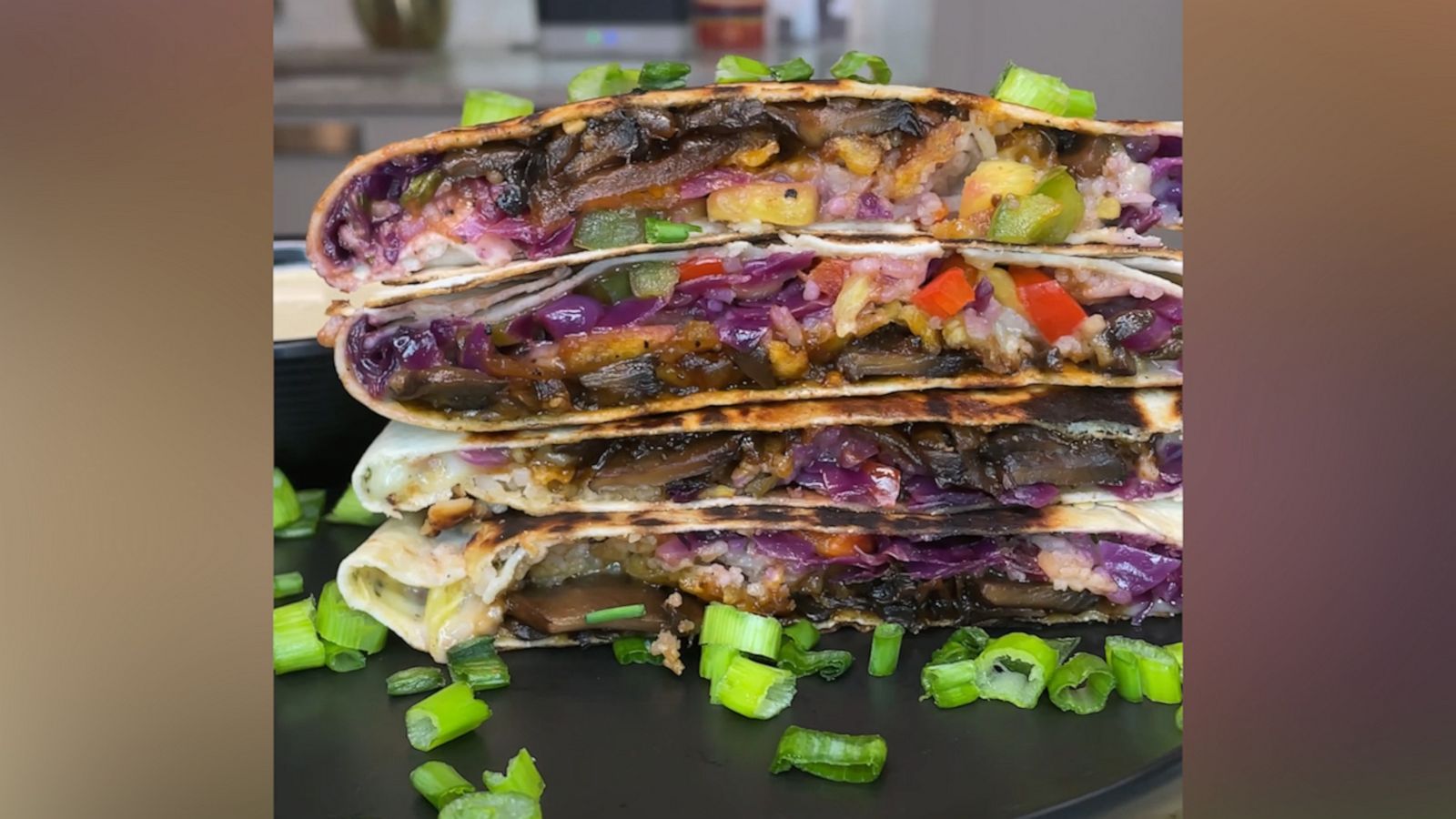 VIDEO: What’s for dinner? Try this vegan Caribbean crunch wrap perfect for spring