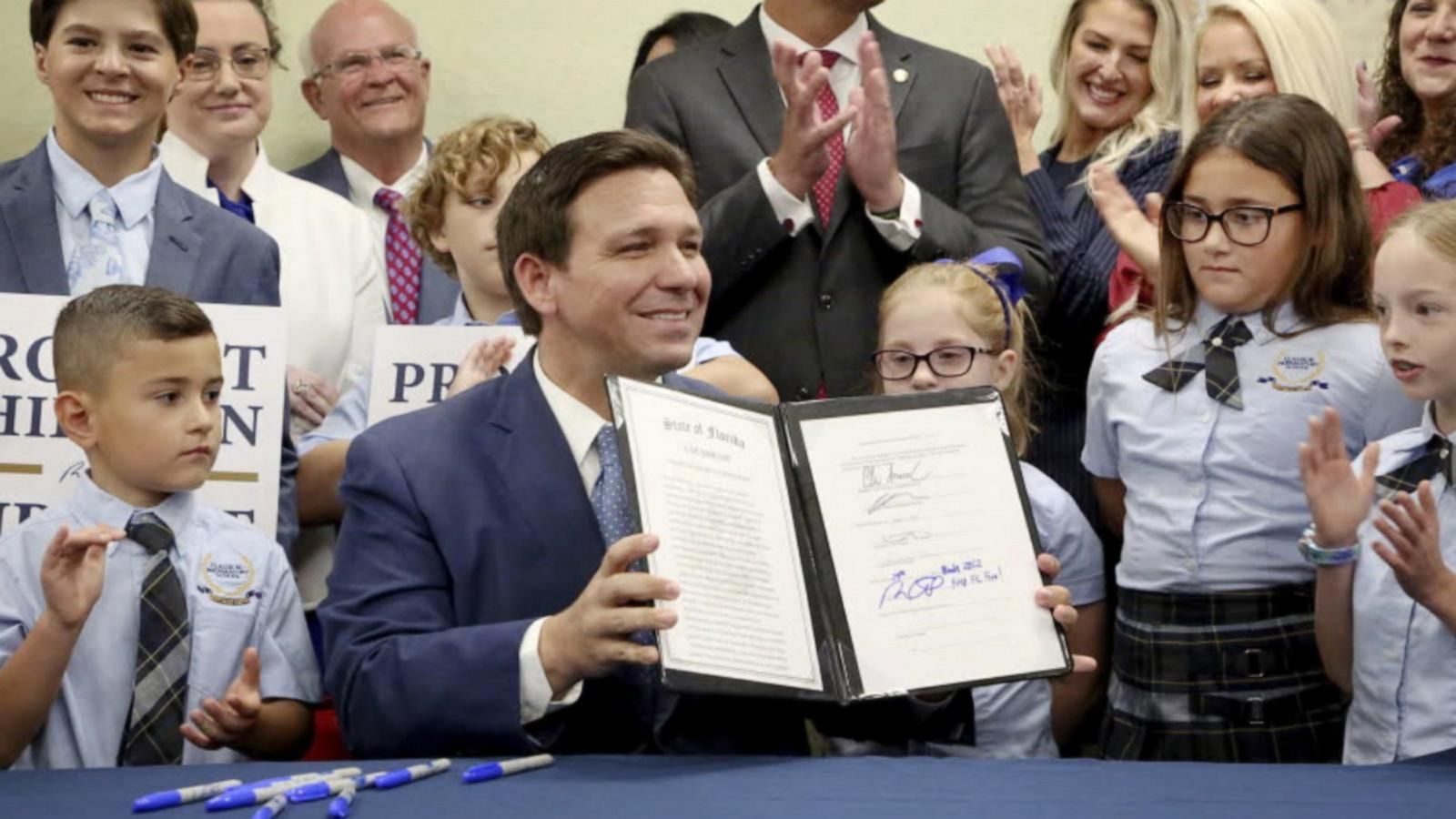 VIDEO: 'Don't Say Gay' bill signed into law in Florida