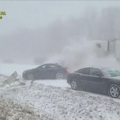 VIDEO: Arctic blast causes low temps in Northeast