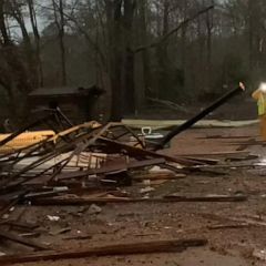 Extreme weather rips through the South