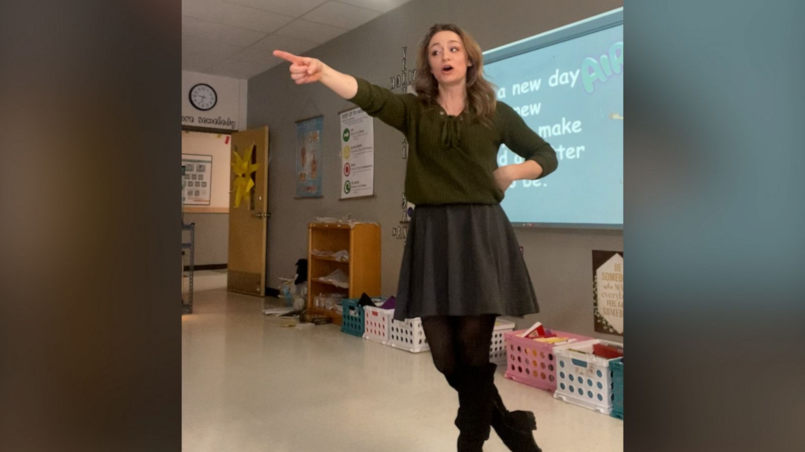 This teacher has life lessons for her students, and TikTok is loving it