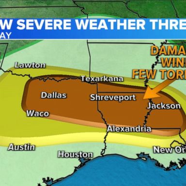 VIDEO: New storm system could bring bad weather to South