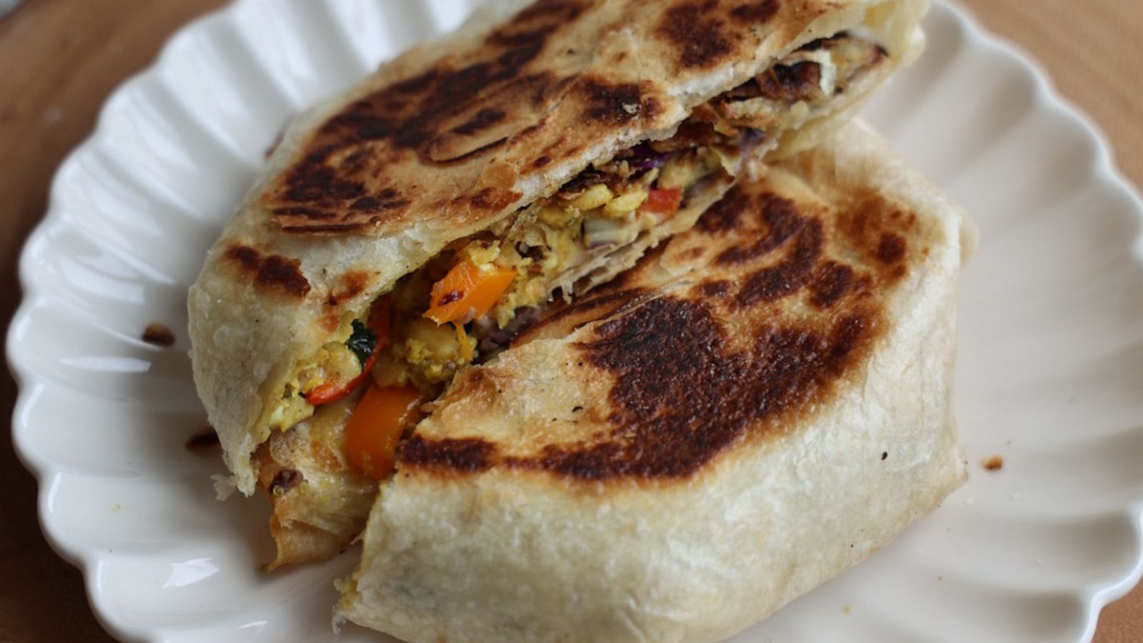 VIDEO: Try this ultimate vegan brunch wrap recipe
