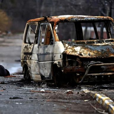 VIDEO: Outrage mounts as images from Ukraine show apparent evidence of war crimes