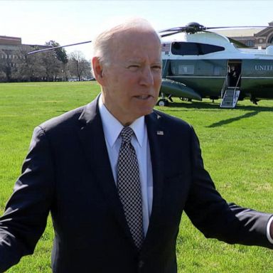 VIDEO: Biden to seek more sanctions against Russia over apparent war crimes