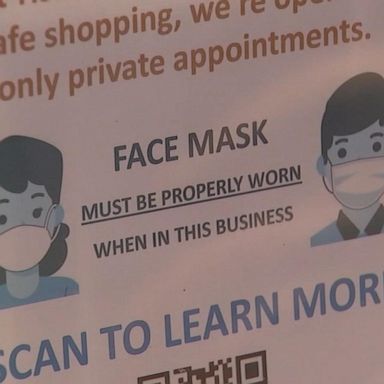 VIDEO: Philadelphia brings back indoor mask mandate as more states report COVID infections