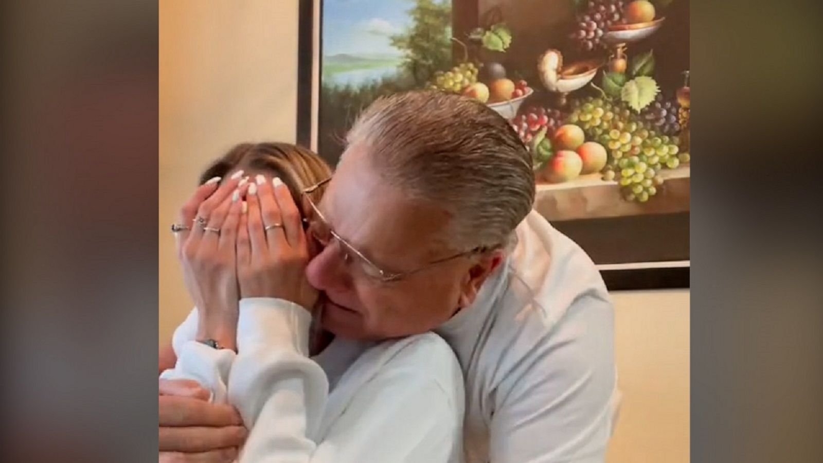 VIDEO: This reaction to daughter becoming a nurse is everything