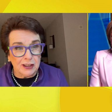 VIDEO: Billie Jean King shares 20-year celebration message for Robin Roberts