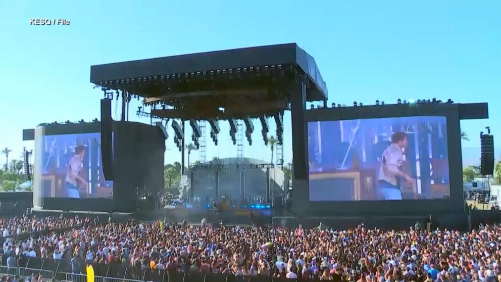Video Coachella kicks off powerhouse postpandemic concert season ABC