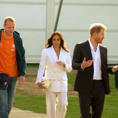 VIDEO: Prince Harry and Meghan kick off Invictus Games in Netherlands