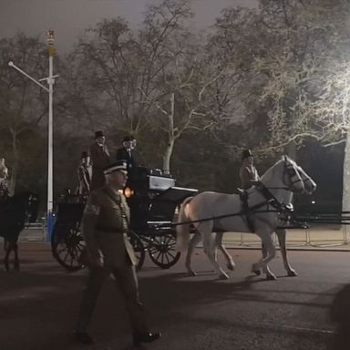 VIDEO: Rehearsals for King Charles’ coronation underway