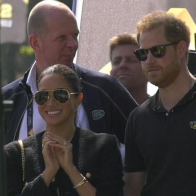 VIDEO: Harry and Meghan back on world stage with Europe visit