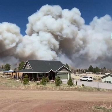 VIDEO: Hundreds of families evacuated as Tunnel Fire blazes in Arizona