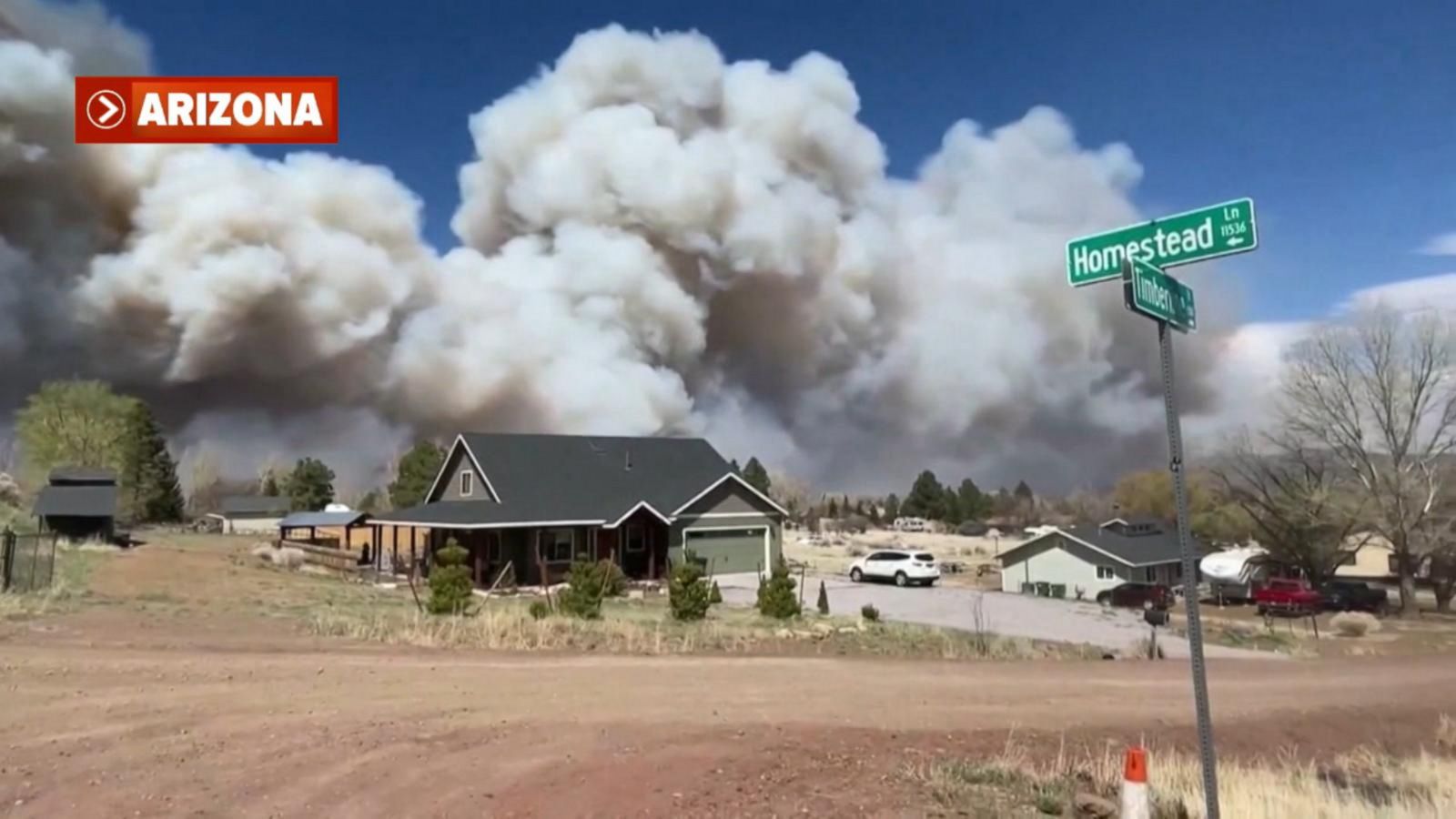 VIDEO: More than a dozen major wildfires burn in West