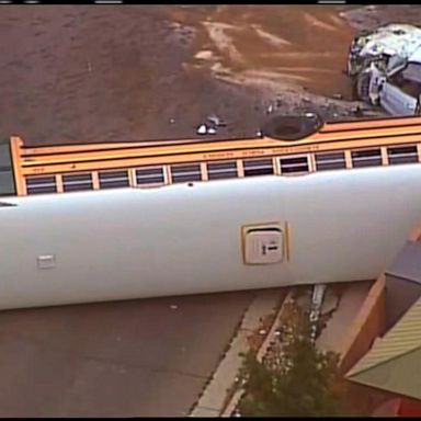 VIDEO: NTSB recommends special 3-point seat belts on school buses after crash