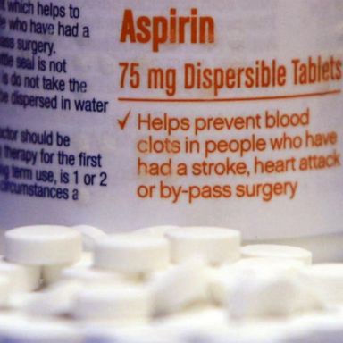 VIDEO: Aspirin no longer recommended to prevent 1st heart attack or stroke