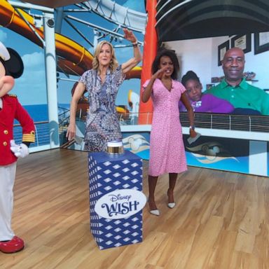 VIDEO: Armock and Jefferson families win cruise aboard new Disney Wish