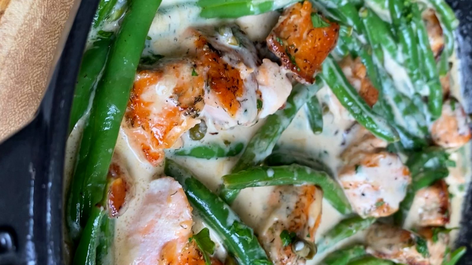 VIDEO: This creamy salmon piccata is perfect when you need to make a quick meal