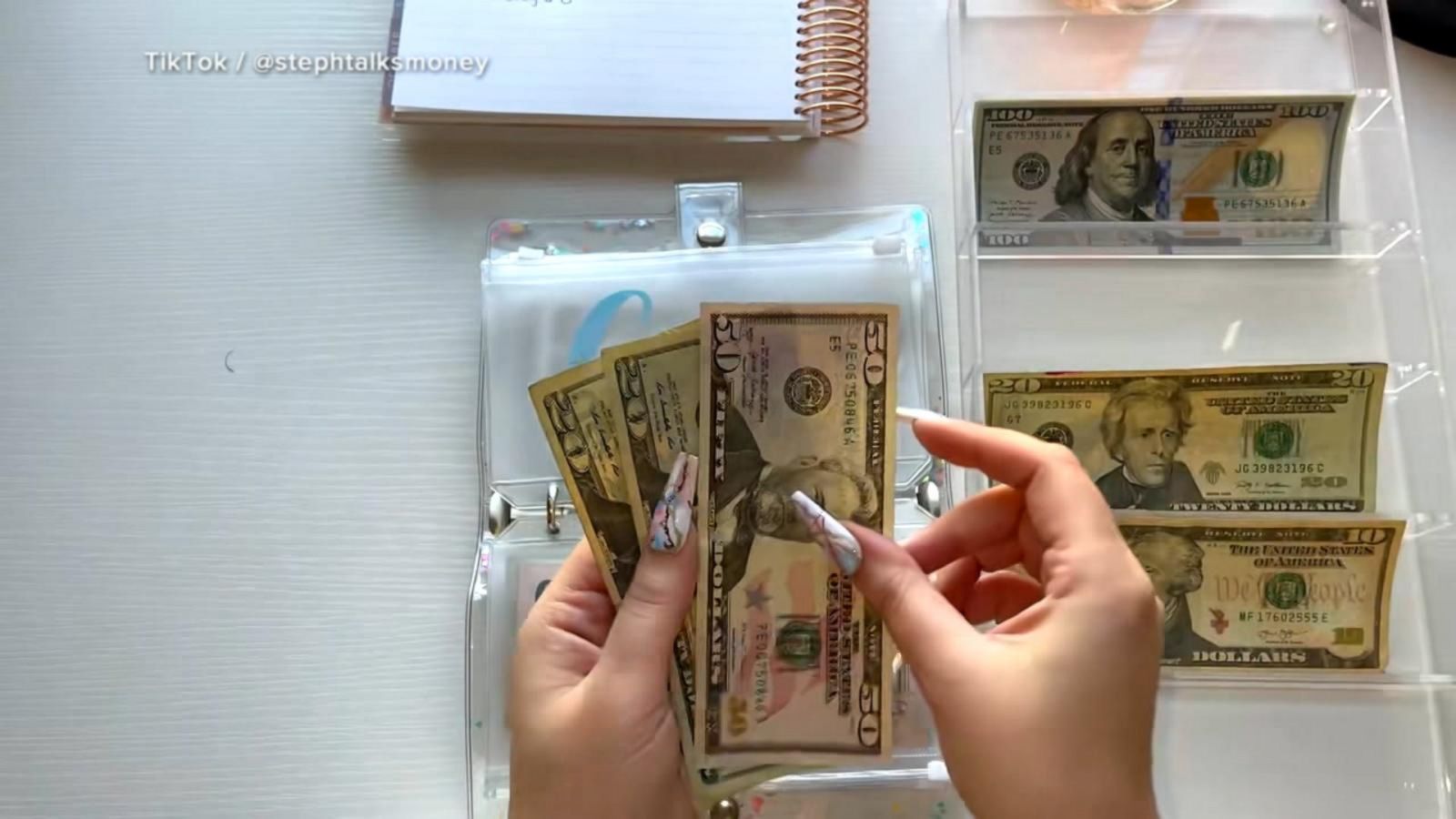 TikTokers swear by cash-stuffing to create and stay on a budget - Good  Morning America