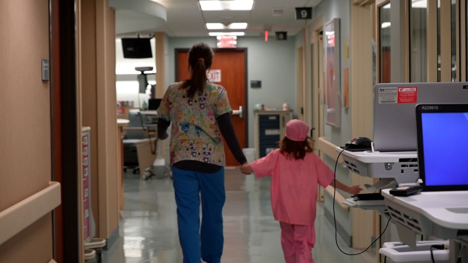VIDEO: Six-year-old cancer survivor and nurse share a special bond
