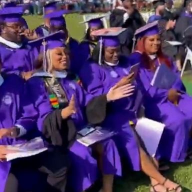 VIDEO: ‘You do not owe the college a penny!’ Graduates react when donor clears student debts 