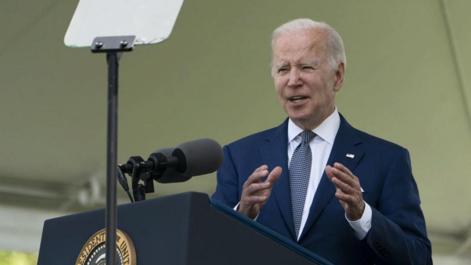 VIDEO: Biden says suspected gunman in deadly Buffalo shooting had 'hate-filled soul'