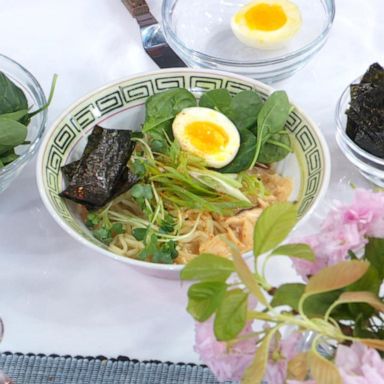 VIDEO: Author Candice Kumai cooks up spicy miso ramen recipe