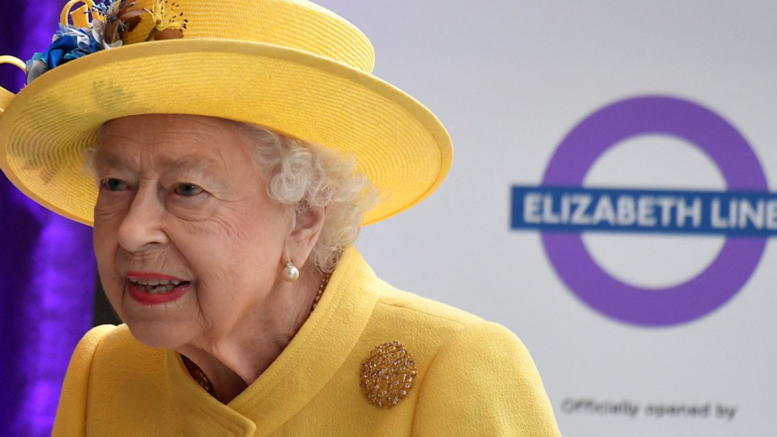 VIDEO: The queen makes surprise visit to newly completed subway line named in her honor