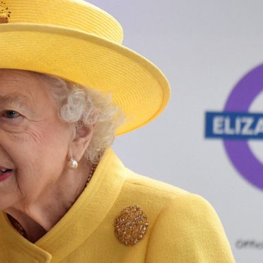 VIDEO: The queen makes surprise visit to newly completed subway line named in her honor