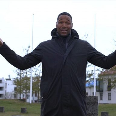 VIDEO: Michael Strahan journeys to Iceland