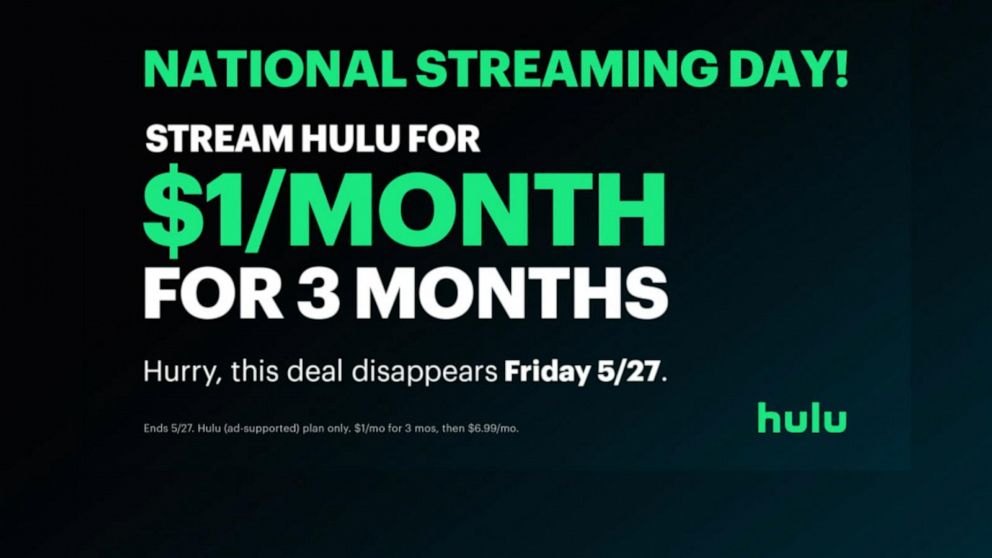Today's the Last Day to Grab a Full Year of Hulu for $1/Month