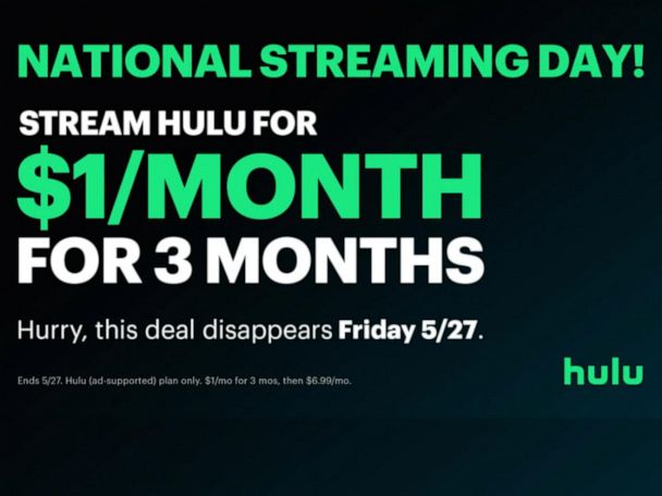 Hulu's National Streaming Day Promotion: Get Hulu for $2.00/mo! - HotDog