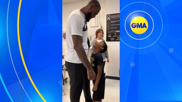 LeBron James shocks students with appearance at I Promise charter school