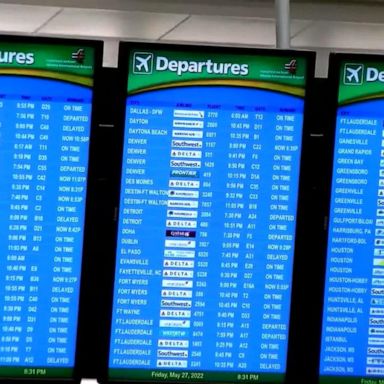 VIDEO: Hundreds of flights canceled for Memorial Day travelers