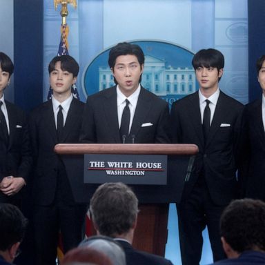 VIDEO: BTS speaks out against anti-Asian hate in White House press briefing 