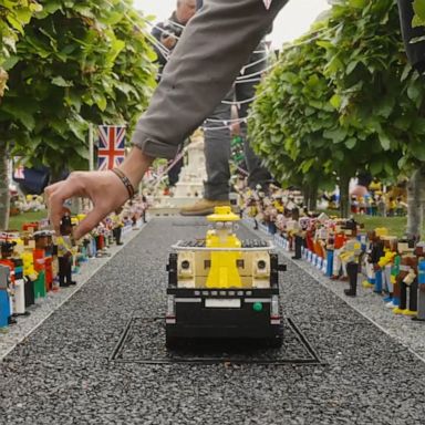 VIDEO: LEGOLAND Windsor Resort creates epic display for queen’s Platinum Jubilee