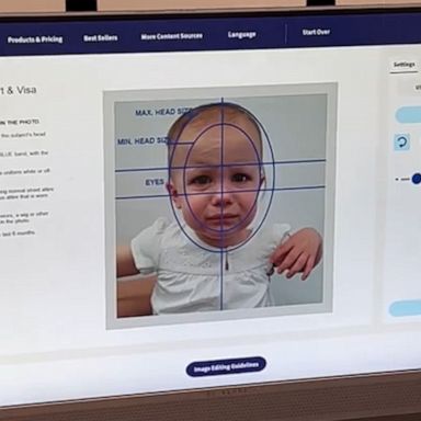 VIDEO: Baby is less enthused about her passport photo is all of us before we see the picture