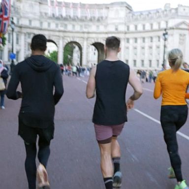 VIDEO: Running tour of iconic London landmarks