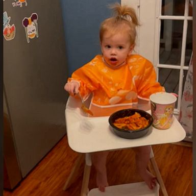 VIDEO: Baby has hilarious reaction after dad swaps her food