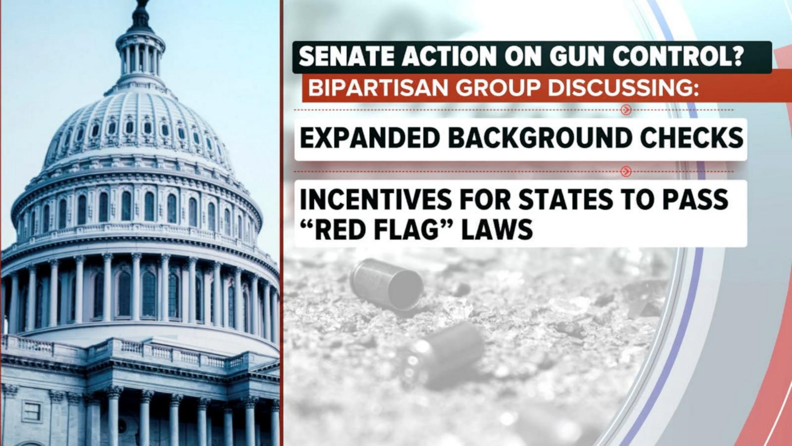 VIDEO: Bipartisan lawmakers push for action on gun control measures