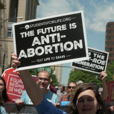 VIDEO: Anti-abortion activists on the rise with Supreme Court decision lingering 