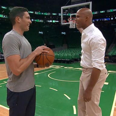 VIDEO: Will Reeve gets shooting tips from former NBA champ Richard Jefferson