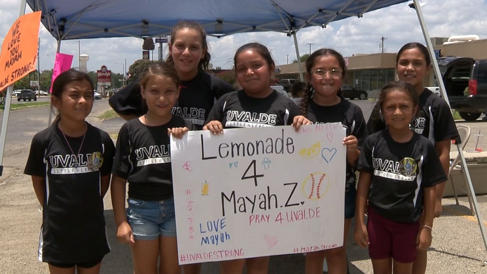 VIDEO: Uvalde softball team raises $4,000 for teammate who survived school shooting