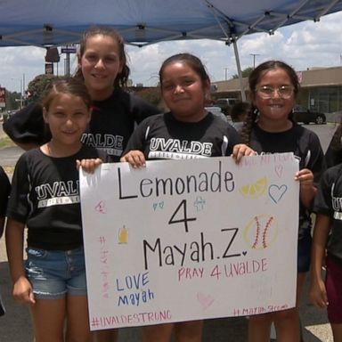 VIDEO: Uvalde softball team raises $4,000 for teammate who survived school shooting 