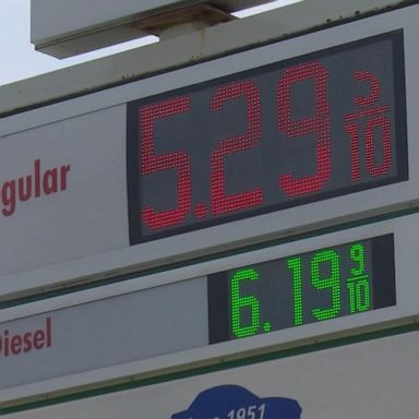 VIDEO: National gas average creeps towards $5 per gallon