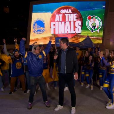 VIDEO: ‘GMA’ surprises fans with tickets to NBA finals