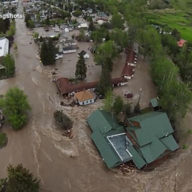 VIDEO: Historic flooding causes severe damage at Yellowstone National Park