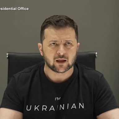 VIDEO: Zelenskyy gives plea for more weapons as Russians gain ground