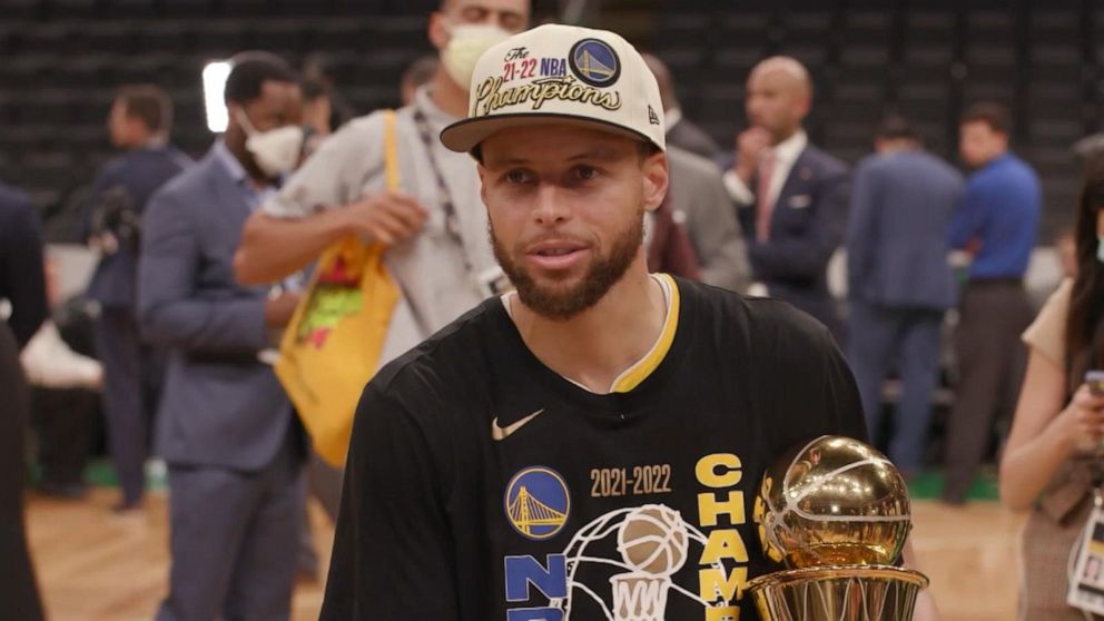 Warriors' Curry named NBA Finals MVP